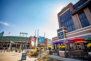 A view of downtown Green Bay
